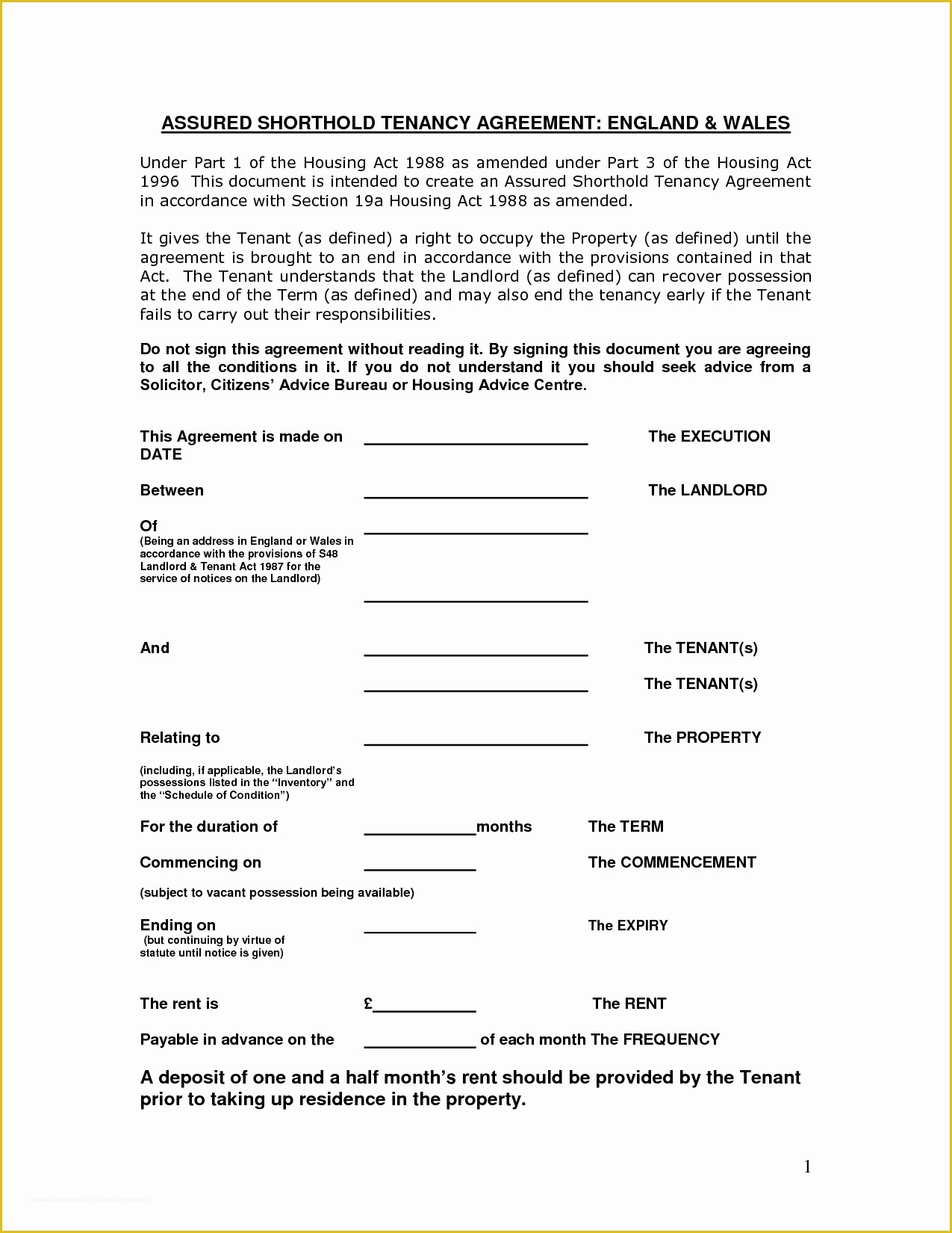 Tenancy Agreement form Template Free Of Best S Of Life Tenancy Agreement Template Tenancy