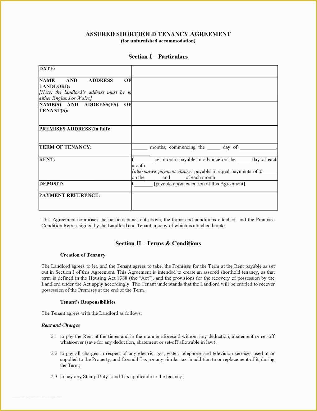 Tenancy Agreement form Template Free Of Moving Pany Invoice Template Free and 31 Sublet Tenancy