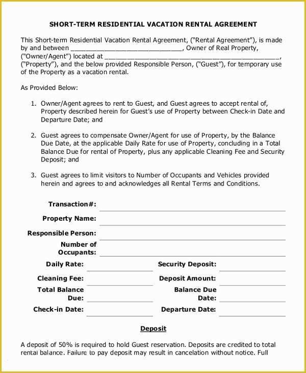 Terms Of Use Agreement Template Free Of 14 Residential Rental Agreement Templates – Free Sample