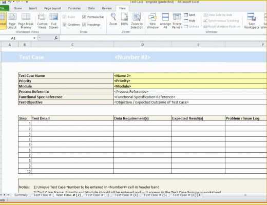 Test Case Template Excel Free Download Of Elegant Test Summary Report Excel Template Professional