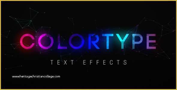 Text Message after Effects Template Free Of Colortype Text Effects after Effects Template