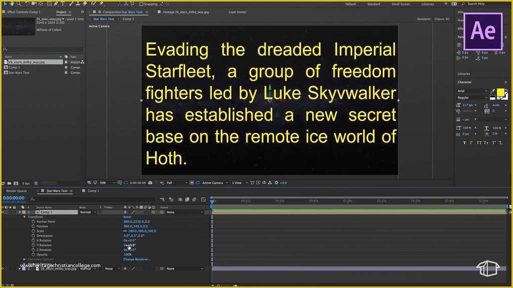 Text Message after Effects Template Free Of Flat Pack Fx Star Wars Title Crawl after Effects Template