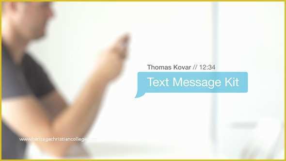 Text Message after Effects Template Free Of Text Message Kit after Effects Project Files
