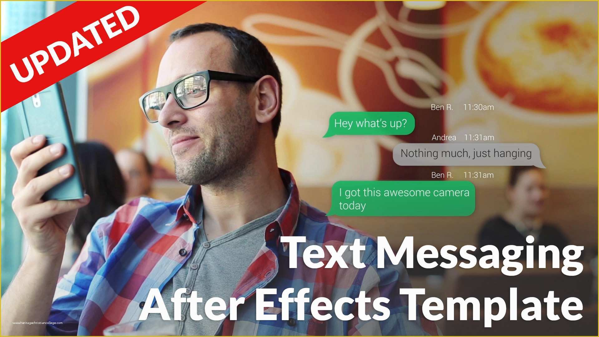 Text Message after Effects Template Free Of Text Messaging Fluxvfx