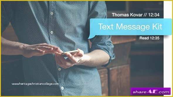 Text Message after Effects Template Free Of Videohive Text Message Kit V2 2 after Effects Templates