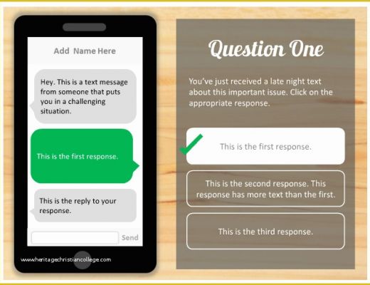 Text Message Templates Free Of How to Create This Text Message Scenario Quiz Template In