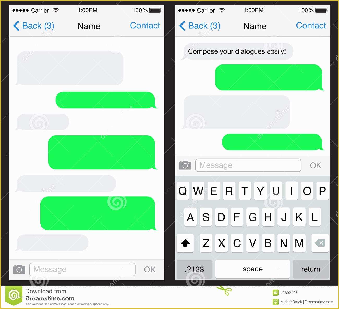 Text Message Templates Free Of Templates Clipart iPhone Pencil and In