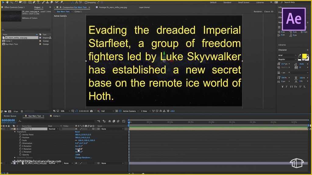 Text Messaging after Effects Template Free Download Of Flat Pack Fx Star Wars Title Crawl after Effects Template