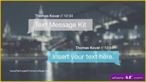 Text Messaging after Effects Template Free Download Of Videohive Text Message Kit after Effects Templates