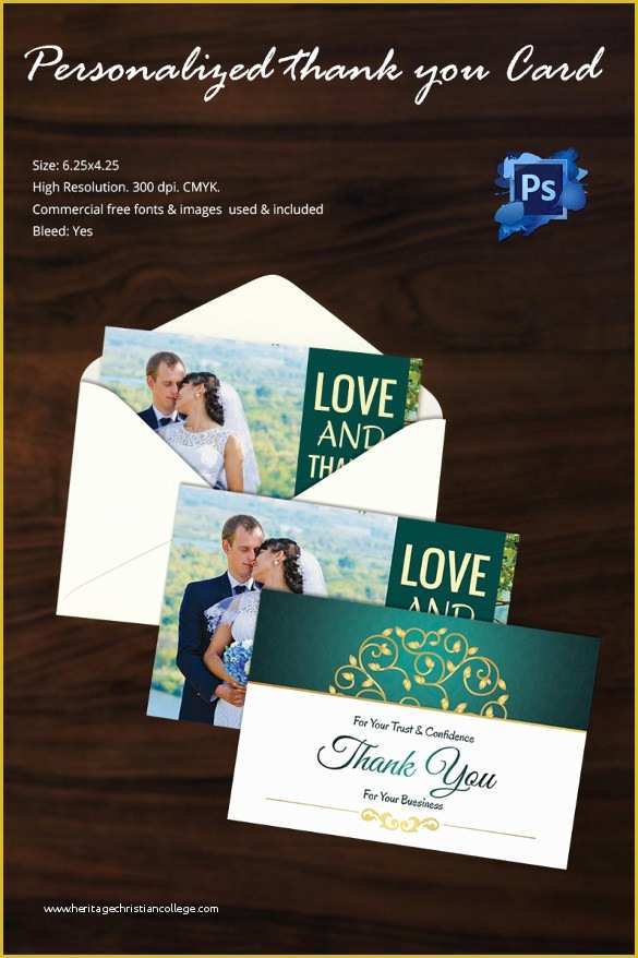 Thank You Card Template Free Download Of 105 Thank You Cards Free Printable Psd Eps Word Pdf