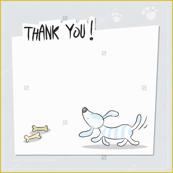 Thank You Card Template Free Download Of 11 Funny Thank You Cards Free Eps Psd format Download