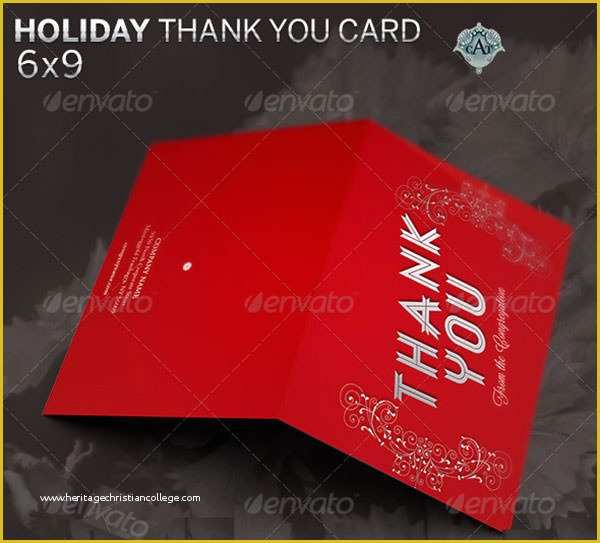 Thank You Card Template Free Download Of 23 Printable Thank You Card Templates to Download