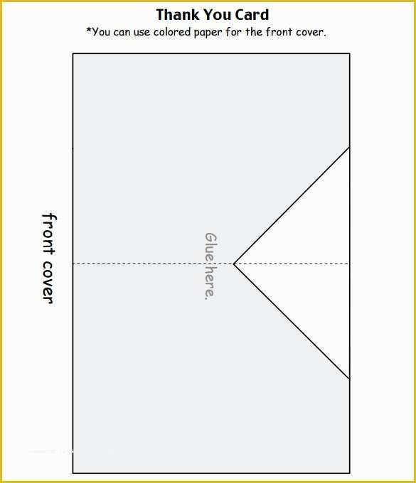 Thank You Card Template Free Download Of 25 Thank You Card Templates Download Free Documents In