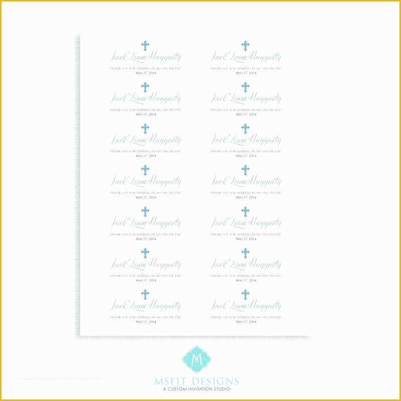Thank You Flyer Template Free Of Baptism Thank You Cards Free format Download Templates for