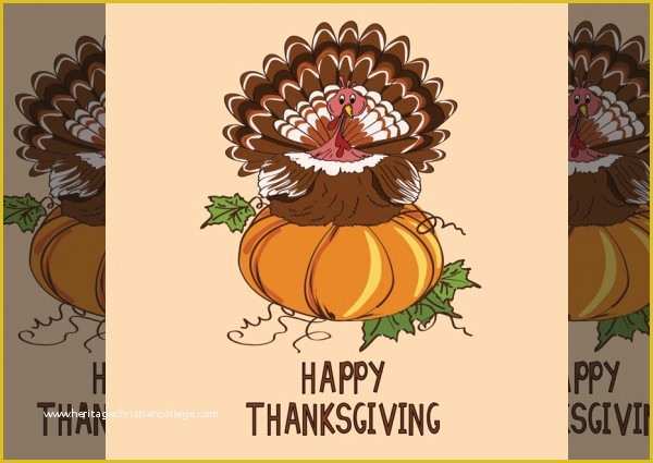 Thanksgiving Card Template Free Of 15 Thanksgiving Card Designs Jpg Vector Eps Download