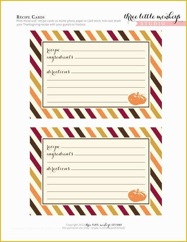 Thanksgiving Card Template Free Of Download these Free Thanksgiving Printables for the Best
