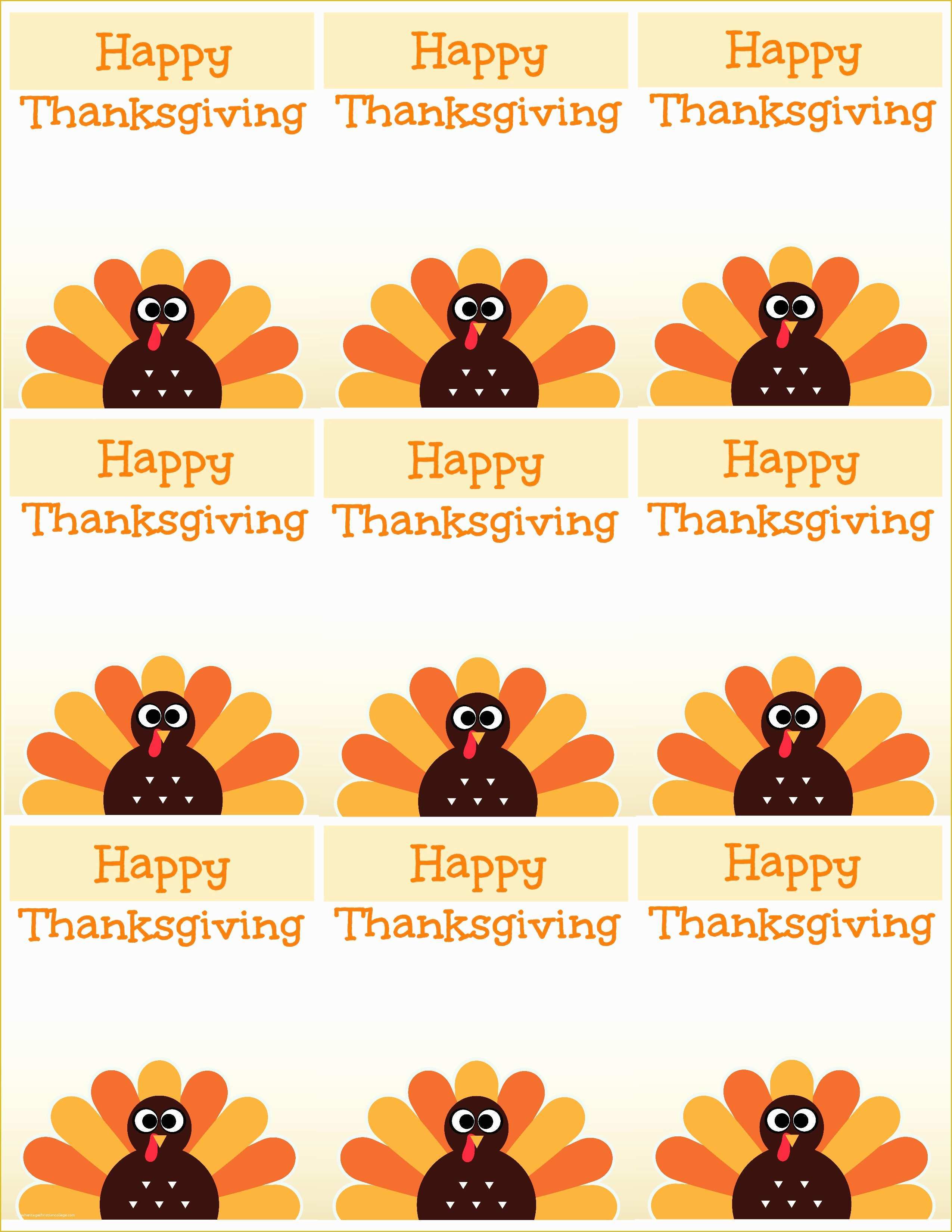 Thanksgiving Card Template Free Of Free Printable Thanksgiving Place Cards Also Great for