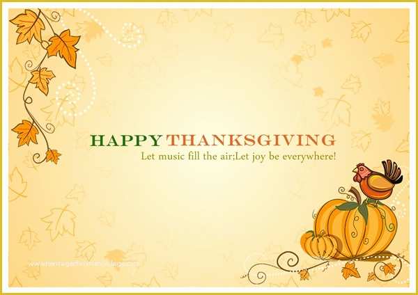 Thanksgiving Card Template Free Of Thanksgiving Card Templates