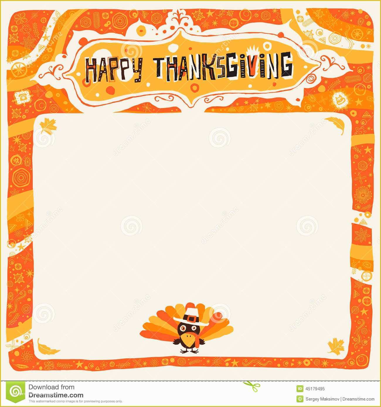 Thanksgiving Card Template Free Of Thanksgiving Postcard Templates – Happy Easter