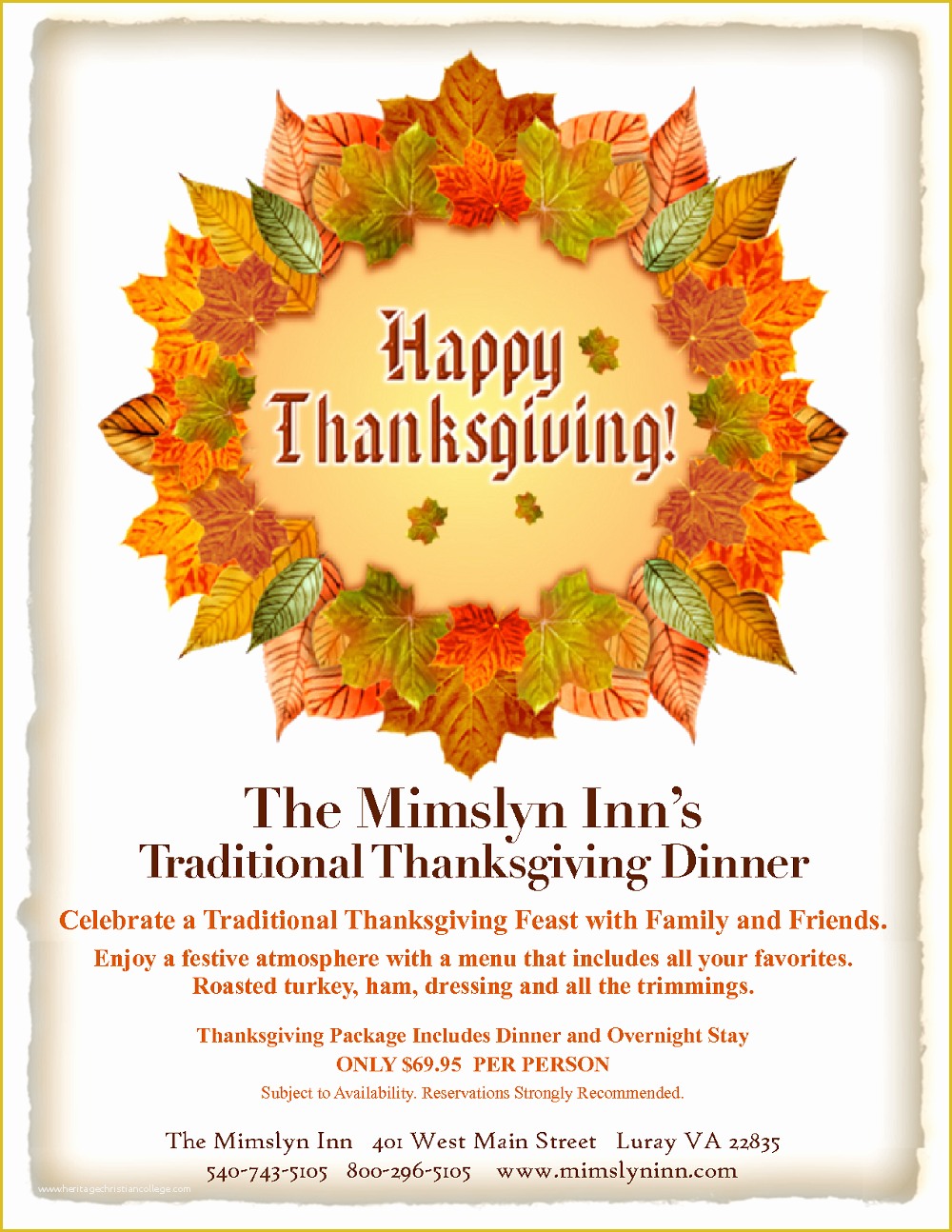 47 Thanksgiving Flyer Free Template