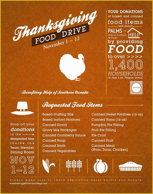 Thanksgiving Food Drive Flyer Template Free Of Thanksgiving Art & Prints Printingdeals
