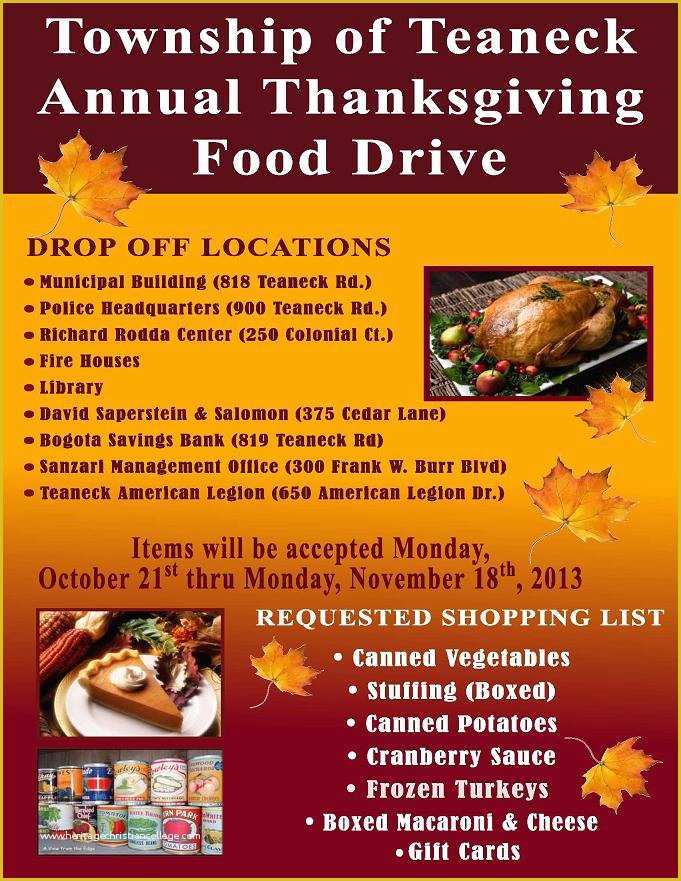 Thanksgiving Food Drive Flyer Template Free Of Thanksgiving Food Drive Flyer Template for Free – Festival