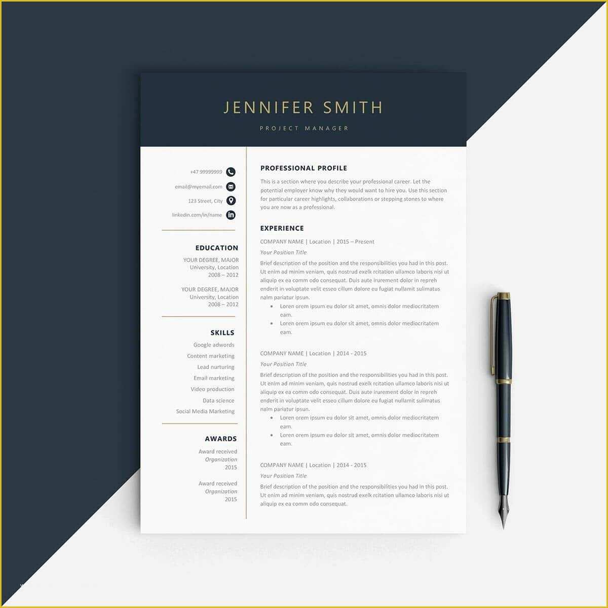 The Best Free Resume Templates Of Best Resume Templates 15 Examples to Download &amp; Use Right