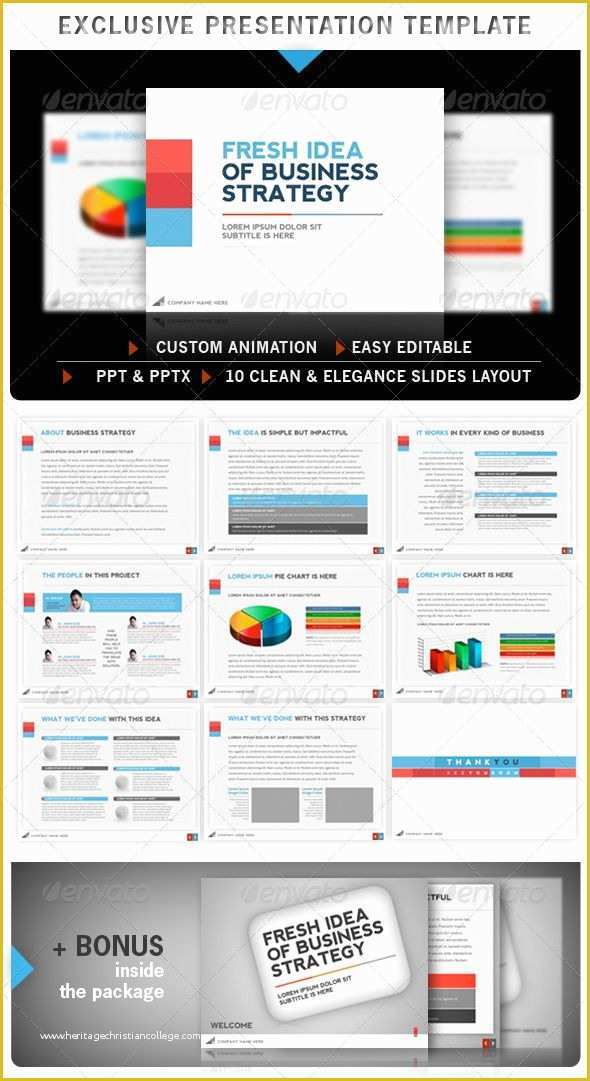 Themeforest Free Templates Of Envato Powerpoint Templates Free themeforest