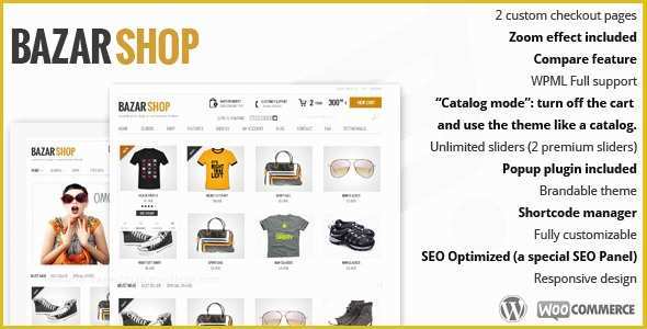 Themeforest Website Templates Free Download Of Bazar Shop Multi Purpose E Merce theme Wordpress