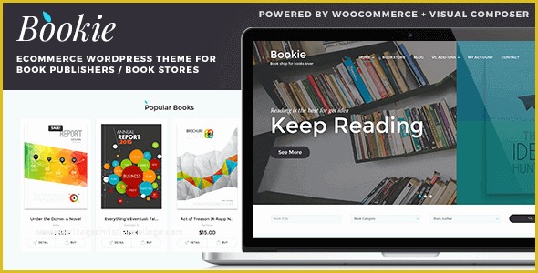 Themeforest Website Templates Free Download Of Bookie 1 3 1 – Wordpress theme for Books Store