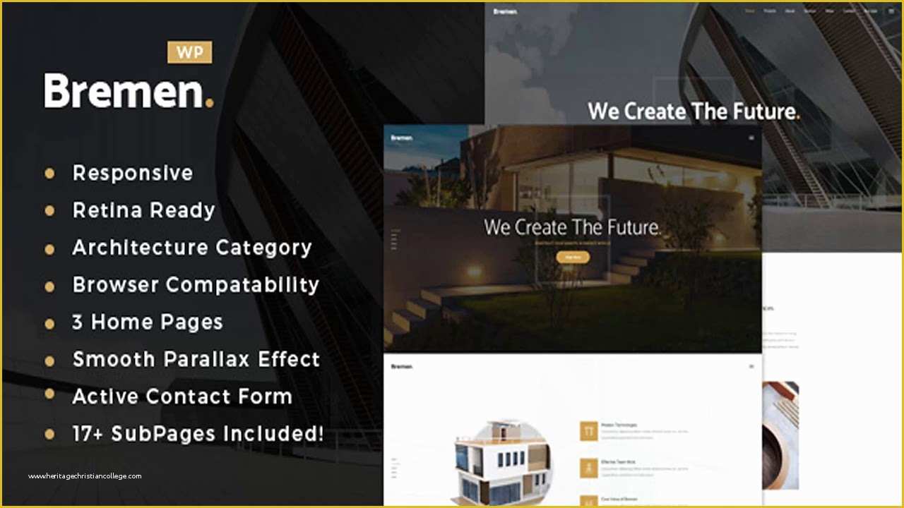 Themeforest Website Templates Free Download Of Bremen – Architecture Interior and Design Wordpress theme