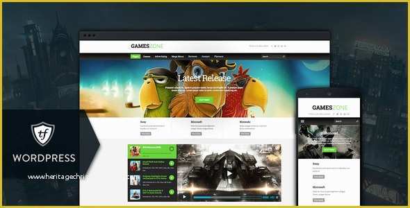Themeforest Website Templates Free Download Of Games Zone Gaming Wordpress theme by themefuse