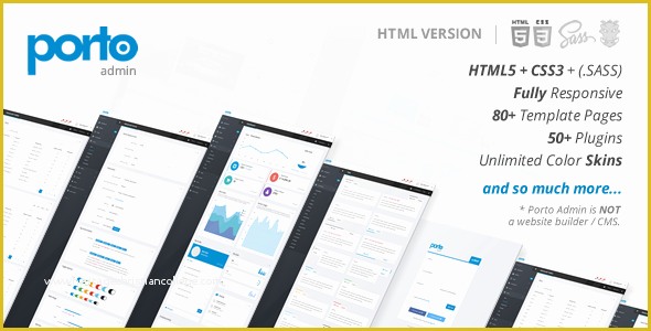 Themeforest Website Templates Free Download Of Porto Admin Responsive HTML5 Template by Okler