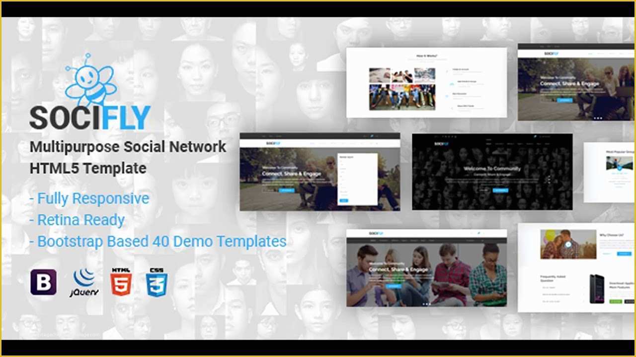 Themeforest Website Templates Free Download Of socifly