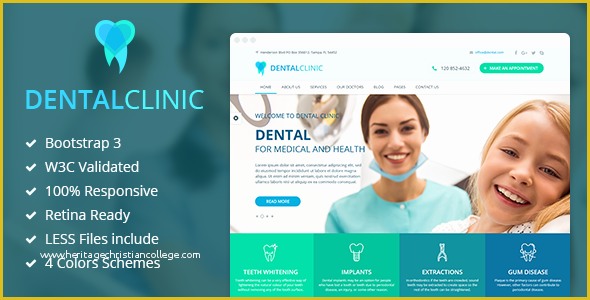 Themeforest Website Templates Free Download Of themeforest Dentalclinic Download Responsive Clinic HTML