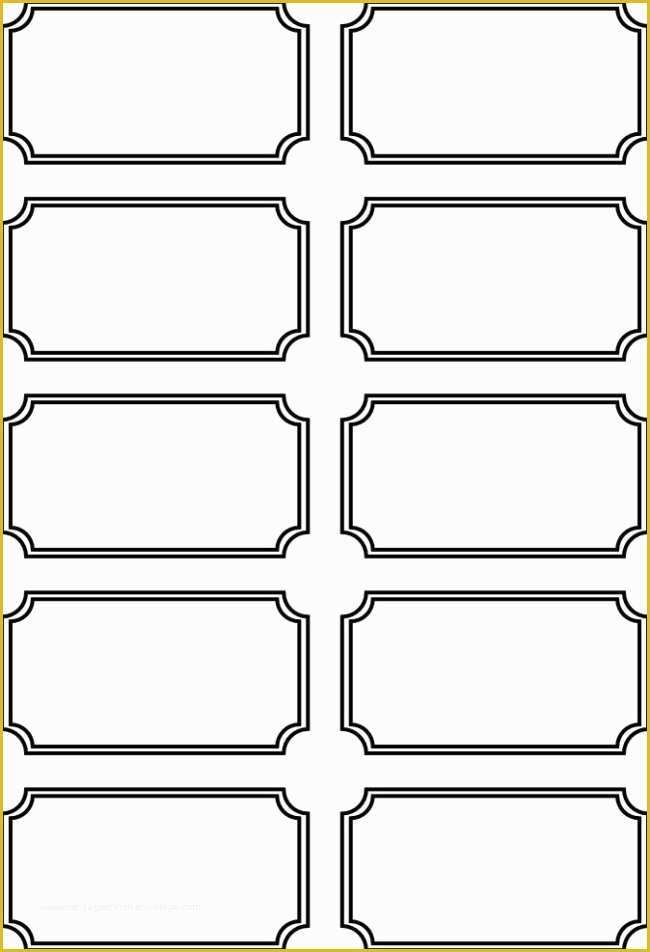Ticket Layout Template Free Of 36 Editable Blank Ticket Template Examples for event Thogati