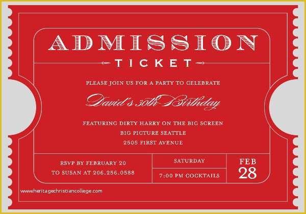 Ticket Layout Template Free Of 8 Ticket Layout Templates Free Psd Eps format Download
