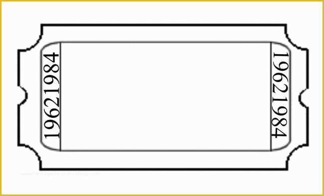Ticket Layout Template Free Of Free Printable Admission Ticket Template Clipart Best