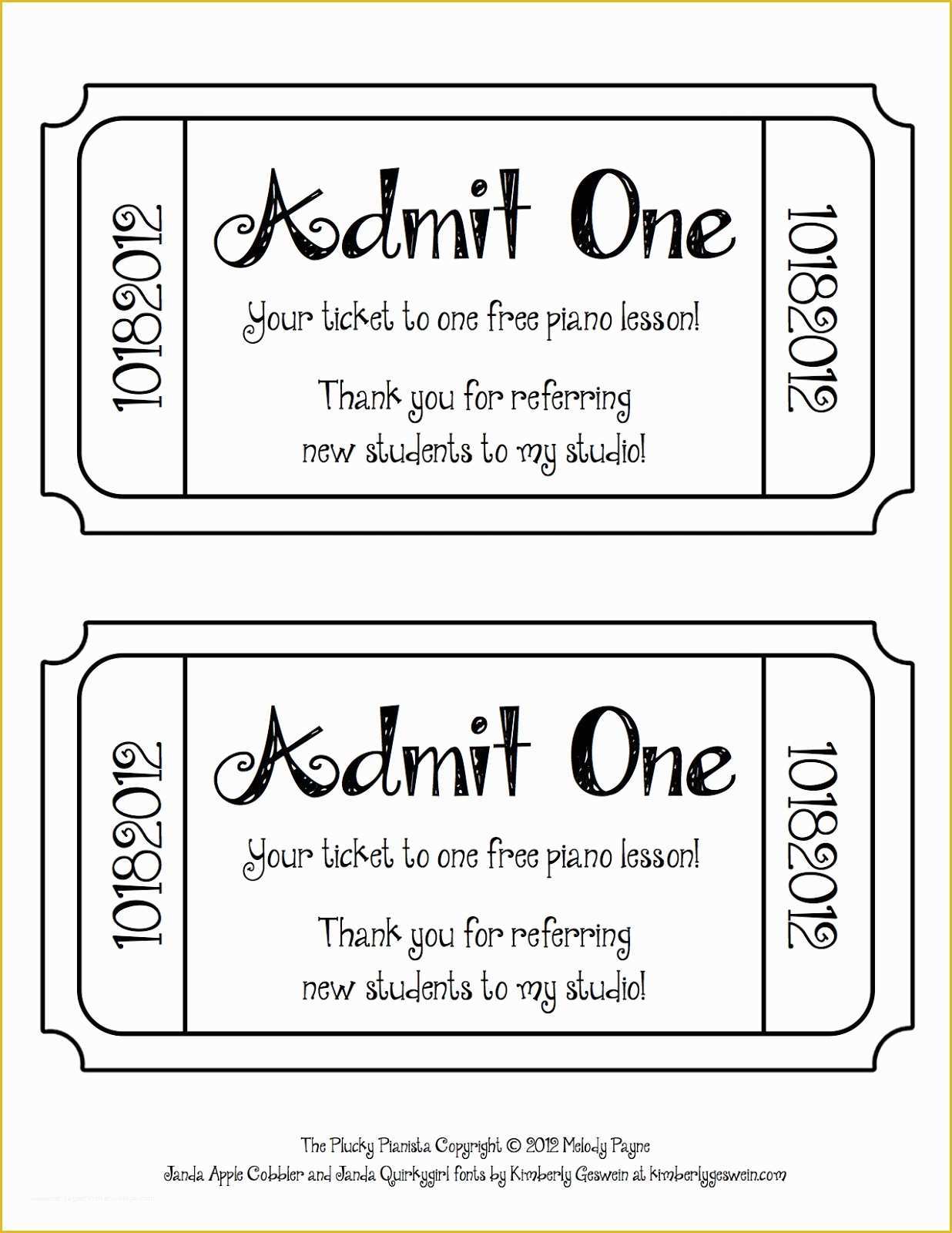 Ticket Layout Template Free Of Free Ticket Template Download Free Clip Art Free Clip