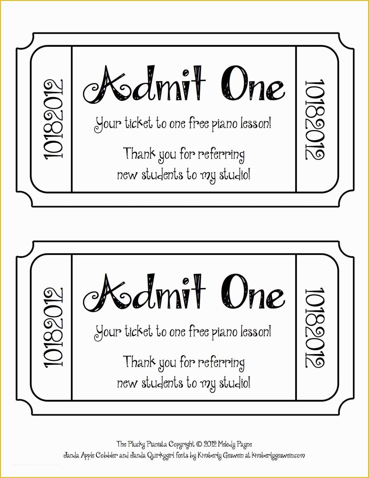 Ticket Layout Template Free Of Free Ticket Template Download Free Clip Art Free Clip