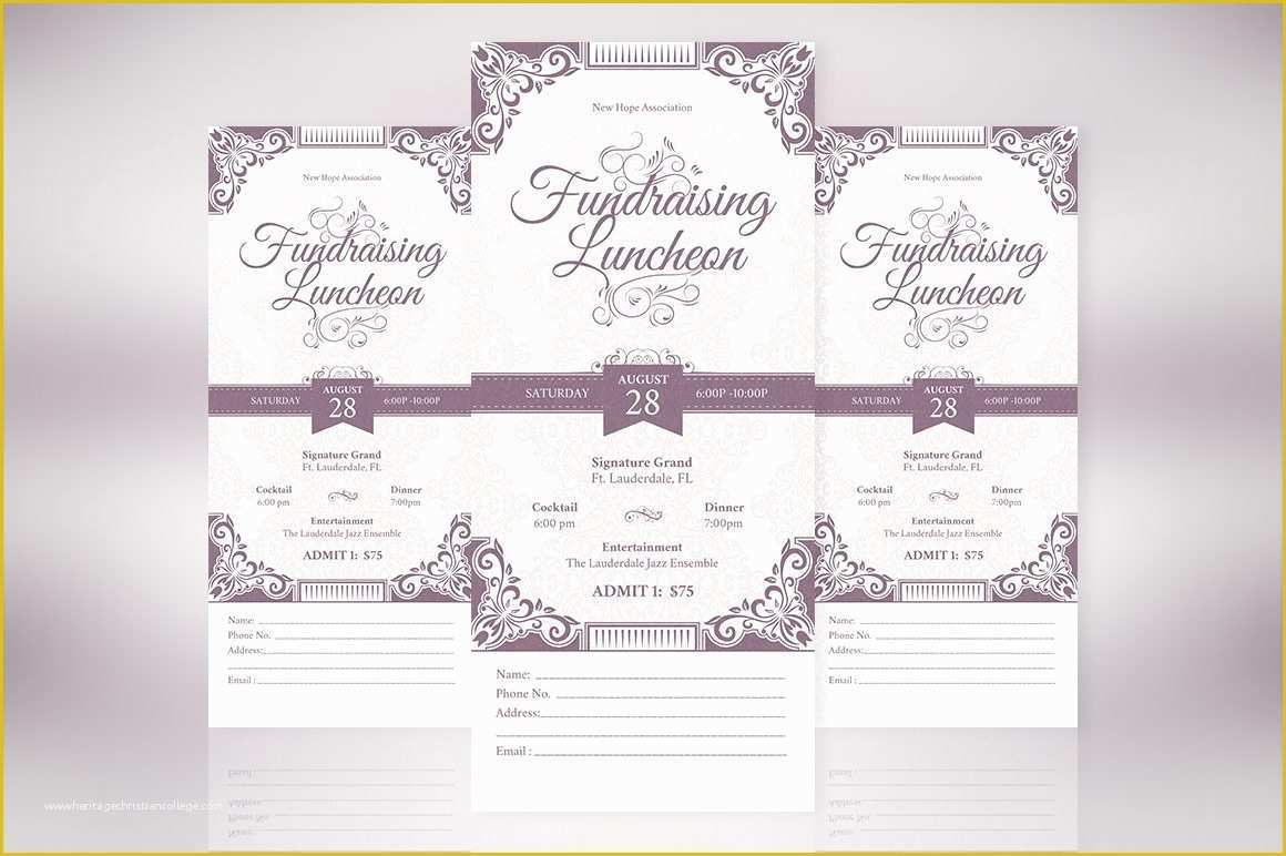 Ticket Layout Template Free Of Vintage Luncheon Ticket Template Stationery Templates