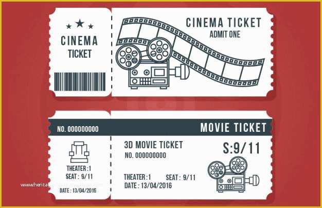 Ticket Template Free Download Of 16 Free Ticket Design Templates for Download Designyep