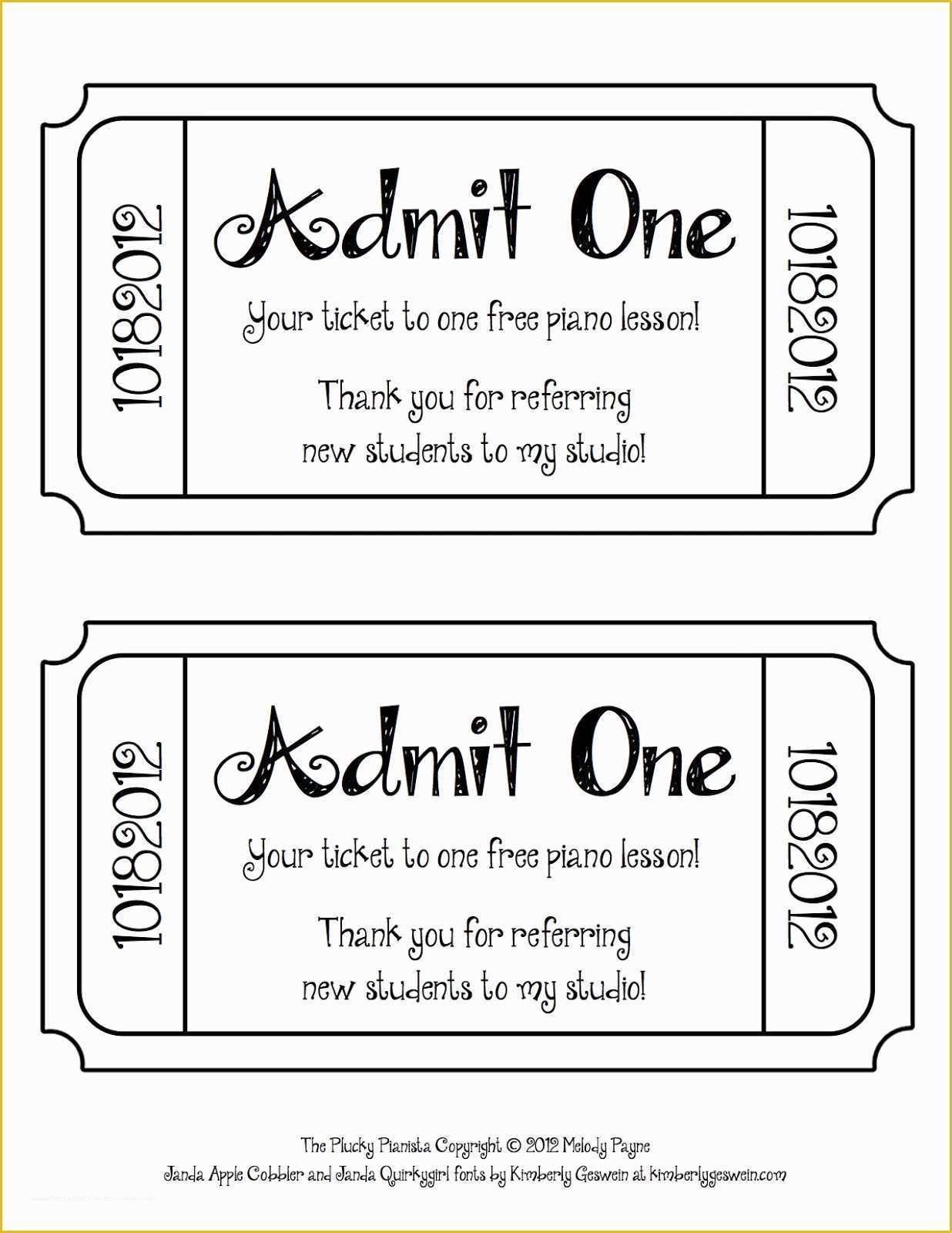 Ticket Template Free Download Of Free Ticket Template Download Free Clip Art Free Clip