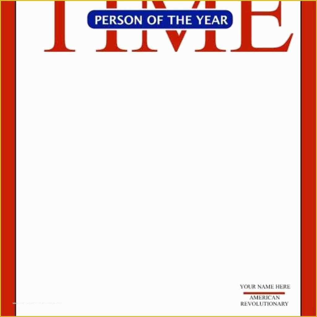 Time Magazine Cover Template Free Of Time Magazine Cover Template Beautiful Template Design Ideas