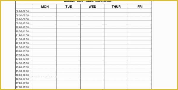 Time Management Excel Template Free Of Time Management Sheets Template Time Management