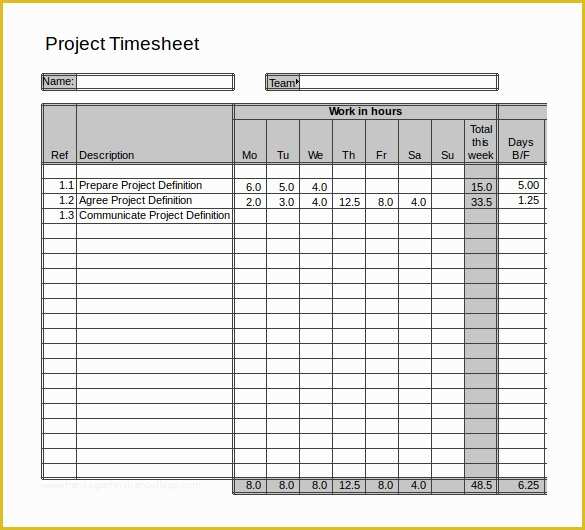 Timesheet for Contractors Template Free Excel Of 15 2 Week Timesheet Template