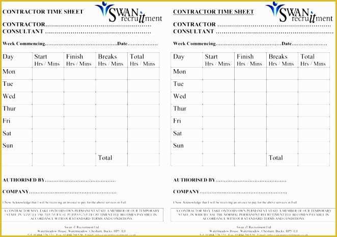 Timesheet for Contractors Template Free Excel Of 8 Excel Timesheet Templates Exceltemplates Exceltemplates