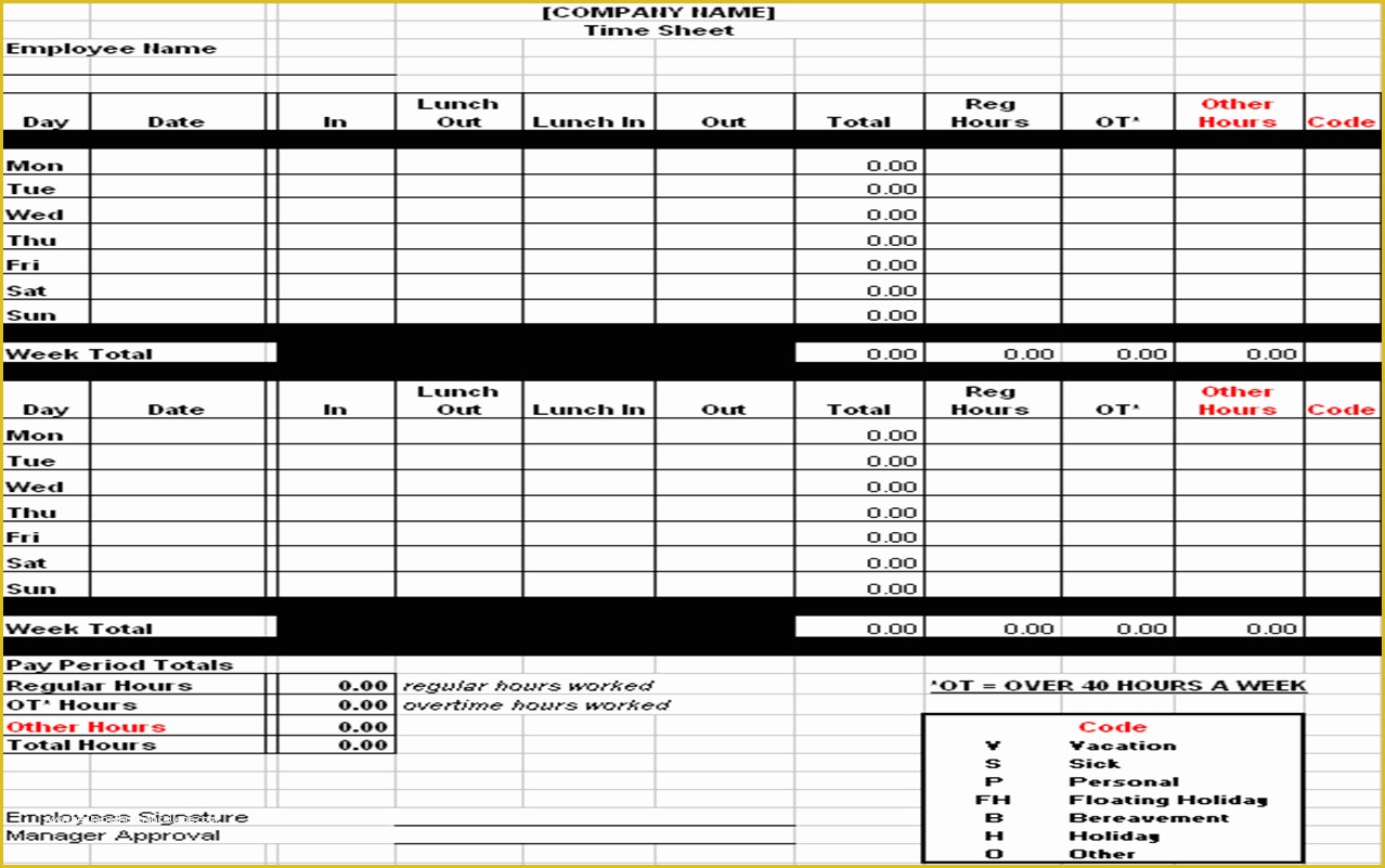 Timesheet for Contractors Template Free Excel Of Hourly Timesheet Template Excel