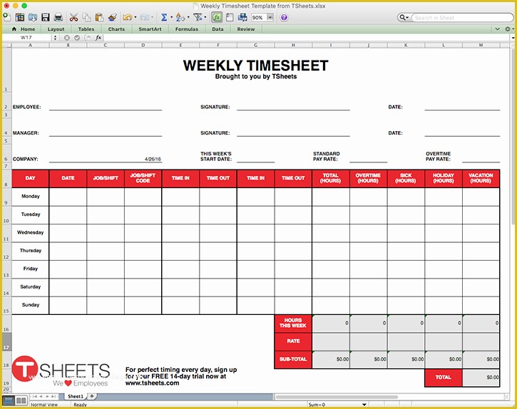 Timesheet Template Excel Free Download Of Timesheet Template Excel Timesheet Monthly Weekly