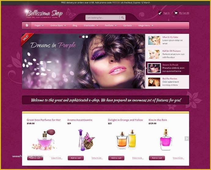 Top Free Jquery Templates for Websites Of 40 Best E Merce Website Templates